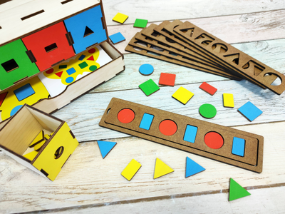 Сортер "Развивающий комодик"