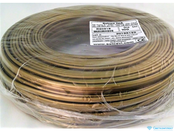 Провод ПВХ золото-бронза