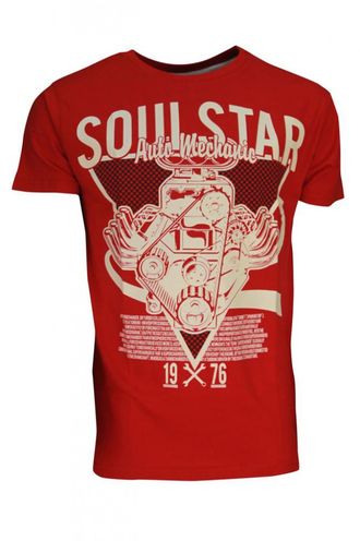 Футболка SoulStar Printed Eightful Красный