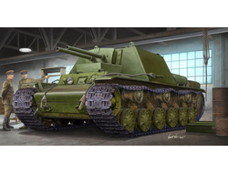Сборная модель: (Trumpeter 09504) Советская САУ КВ-7 (Объект 227)