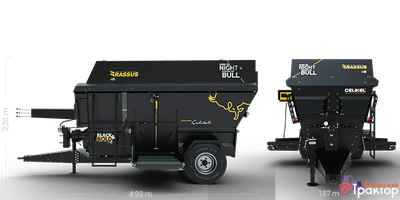 Кормораздатчик CELIKEL BRASSUS H6 объем 6 м3