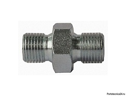 Переходник штуцер 1/4"; штуцер 1/4"