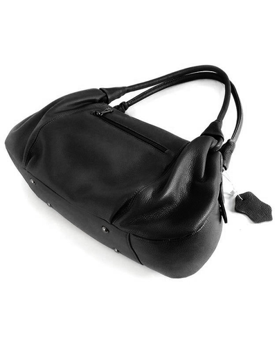 (АРТИКУЛ: 9431/5) СУМКА ЖЕНСКАЯ, СРЕДНЕГО РАЗМЕРА, НАТУРАЛЬНАЯ КОЖА, ЧЕРНАЯ