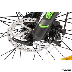 Электровелосипед Eltreco XT 800 Pro (Серо-зеленый)