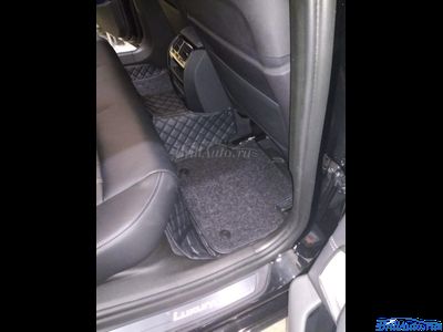 3D коврики в салон BMW 5 серия из экокожи
