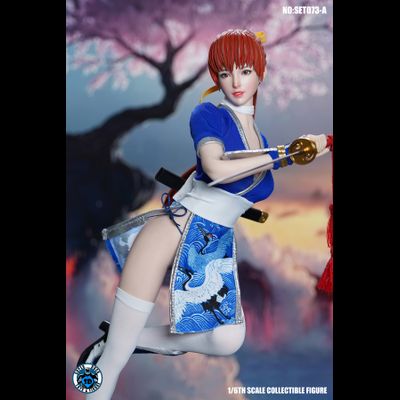 Касуми (серия "Dead or Alive") - КОЛЛЕКЦИОННАЯ ФИГУРКА 1/6 Cosplay Series - Sexy Ninja (SET073A + S10D) - SUPER DUCK