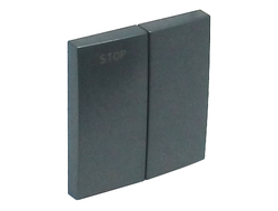 Efapel 90613 TIS, Клавиша для выключателя жалюзи с фиксацией, серый, Logus 90