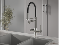 Система мгновенного кипячения воды 4в1 AQUAHOT ROME BN (нержавеющая сталь)