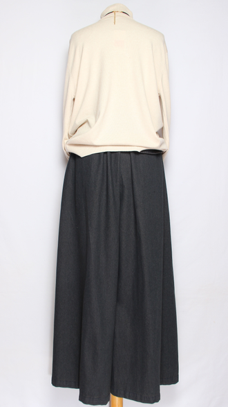 Свитер "ГЛАДКИЙ С ДЛИННЫМ РУКАВОМ " 7807 т.синий, серый, молочный, чёрный р.52-56