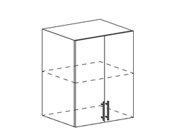 ШВ 600 Шкаф настенный 2-дверный