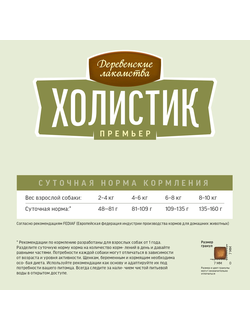 Холистик Премьер для собак мини-пород, Ягненок с рисом 1 кг