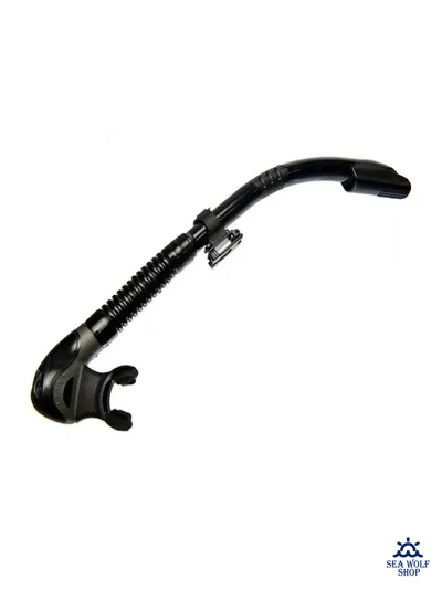 Маска для дайвинга с трубкой Sargan Агидель BLACK, комплект