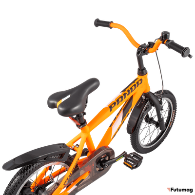 Детский велосипед TechTeam Panda оранжевый
