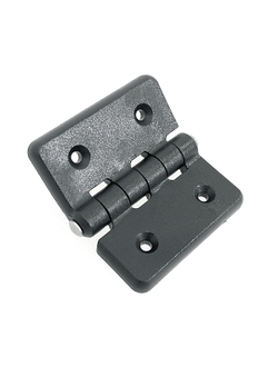 Петля прямоугольная неразъемная 75x80x15.5 мм, пластиковая