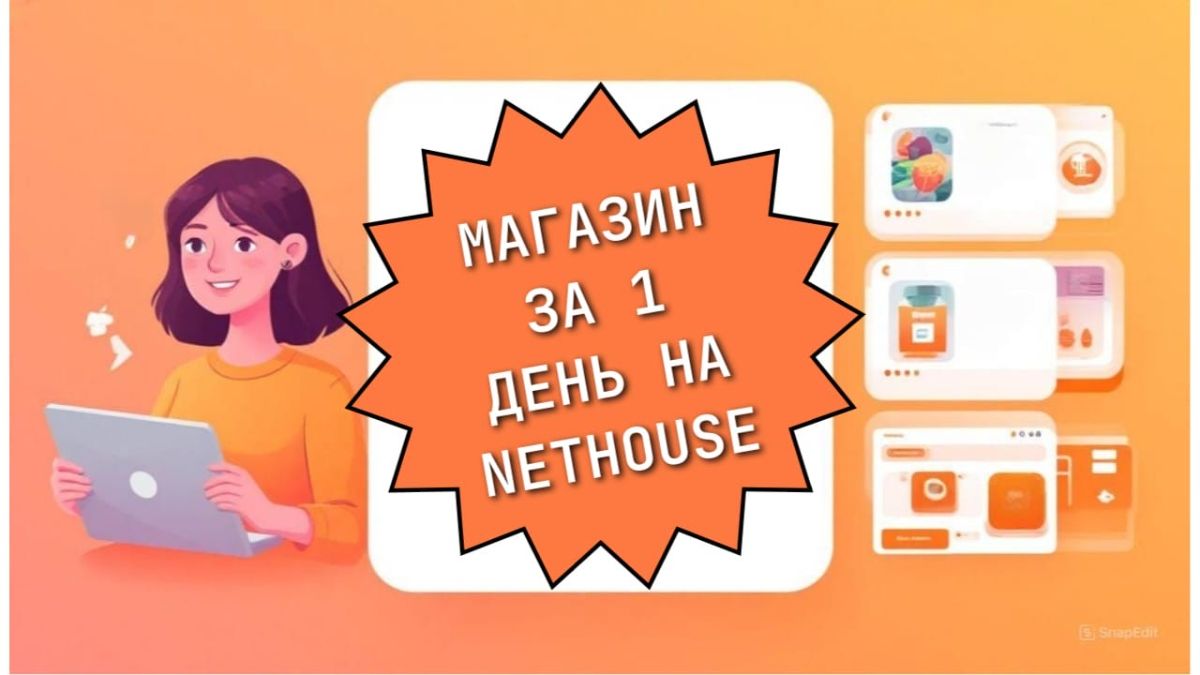 Главная страница магазина &mdash; сделать интернет-магазин на конструкторе Nethouse