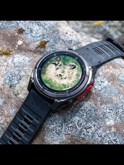 Часы Garmin Fenix 8 Pro — 51 мм MicroLED Sapphire Carbon Gray DLC Titanium Black / Pebble Gray