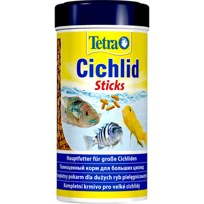 Tetra Cichlid Sticks палочки для цихлид  250мл