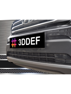Защита радиатора сотовая для Hyundai Creta (2016-2020)  3DDEF Усиленная