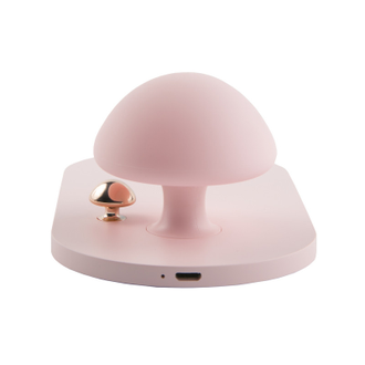 Зарядное устройство беспроводное Red Line, Mushroom Lamp, розовый УТ000016849