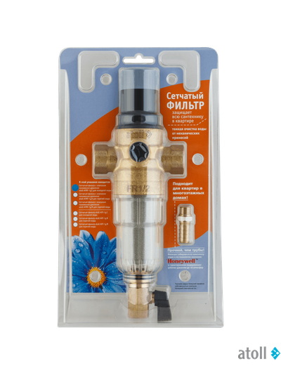 Сетчатый комбинированный фильтр atoll FK06-1/2A, ATEFIN066