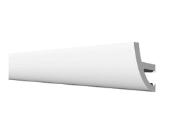 Потолочный плинтус для подсветки DECOR-DIZAYN DD510, из дюрополимера, под покраску, ударопрочный