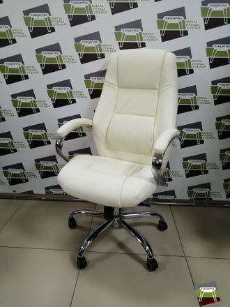 Кресло Everprof Kron M Экокожа Бежевый