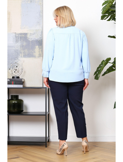 Блуза Пинк 222587 голубой 52,54,56р Sale