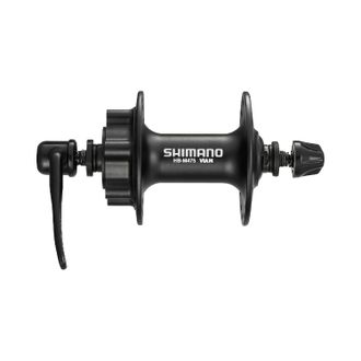 Втулка передн. Shimano M475, 36H, диск., эксц., черн., EHBM475AL5