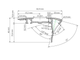 Профиль с экраном ALU-STAIR-DK-2000 ANOD+FROST