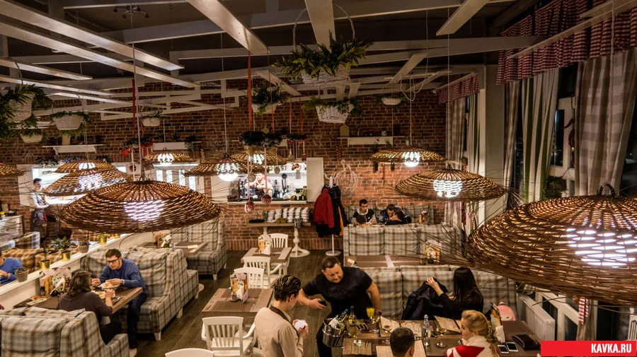 Кафе "Пеперончино" и кирпич "Бельгийский"