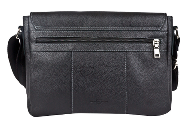 Кожаная мужская сумка Caltrano black (арт. 5067-01)