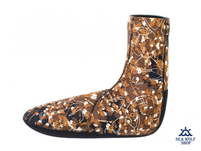 Носки неопреновые 7мм Scorpena D Camo р.S-36/38 !promo