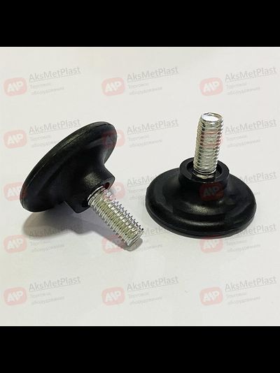 JOK-14 Ножка регулируемая системы Joker-Uno d=25 мм, цвет: черный