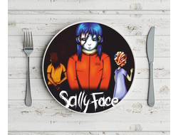 Тарелка Sally Face, Салли Фейс №10