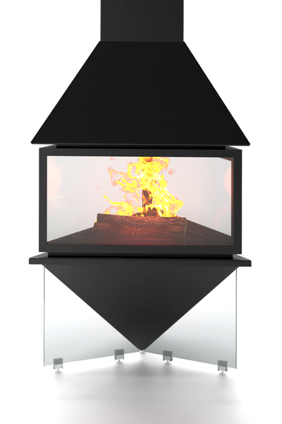 Подвесной камин DELTA