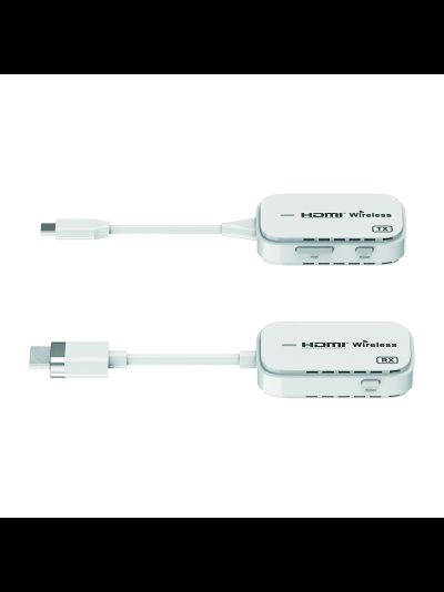 DE/VT-WS015 беспроводной HDMI удлинитель  для Full HD HDMI (до 30 м.) вход HDMI или Type-C