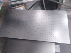 Перфорация листа на револьверно координатном станке