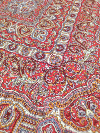 Павловопосадский платок Осеннее утро 2006-5