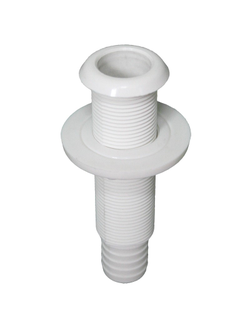 Сливная трубка из полиамида Nuova Rade 43508 7/8 " 100 мм белая со шланговым наконечником