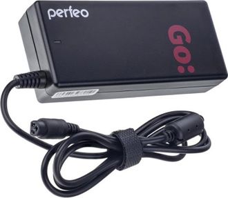 Универсальный блок питания (зарядное устройство) для ноутбуков PERFEO GO, LENOVO 90W ULA-90L (черный)