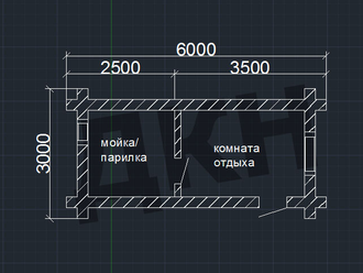 Баня 3 на 6