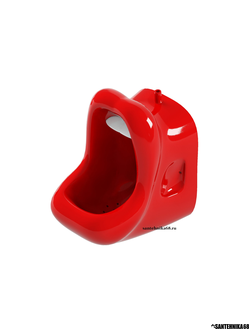 Писсуар Sanita luxe LOVE IS red LOVSLUR03