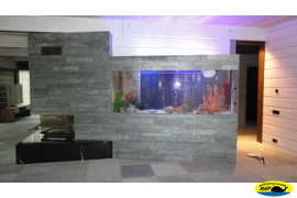 Угловой аквариум