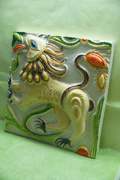 Басилевс (фасадный изразец)