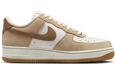 Купить замшевые аир форсы Кроссовки Nike Air Force Vachetta Tan женские DX1193-200