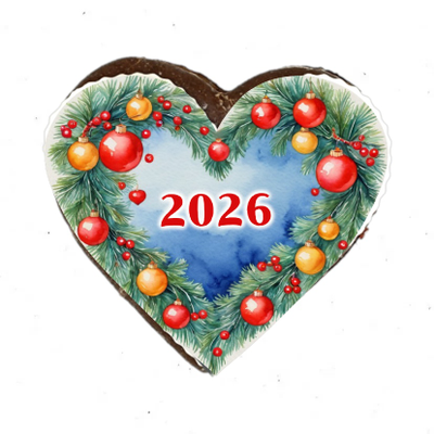 Пряник заварной  с декором "Сердце в коробке" 500 гр.