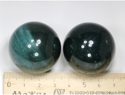 Шар Гелиотроп в ассортименте, Индия (34-35 мм, 58-60 г) №28570