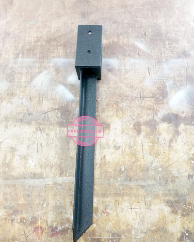 Опора металлическая для бруса 80х80 мм.