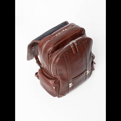 Кожаный рюкзак Montalbano Premium brown (арт. 3097-53)
