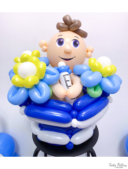 Фигура из шаров "Пупсик"